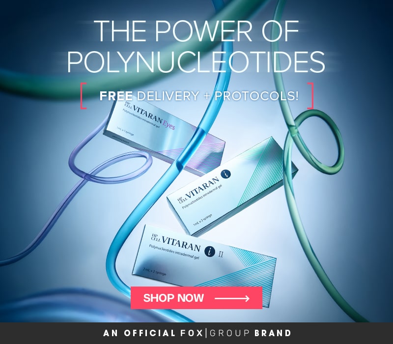 VITARAN The Power of Polynucleotides mobile banner